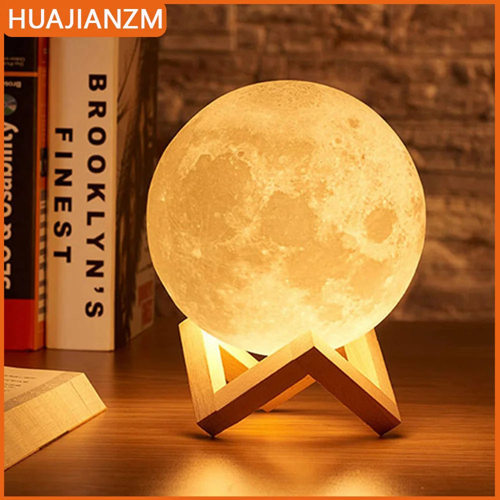 Starlit Glow Moon Lamp