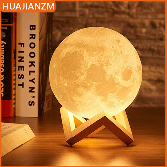 Starlit Glow Moon Lamp