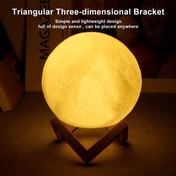 Starlit Glow Moon Lamp