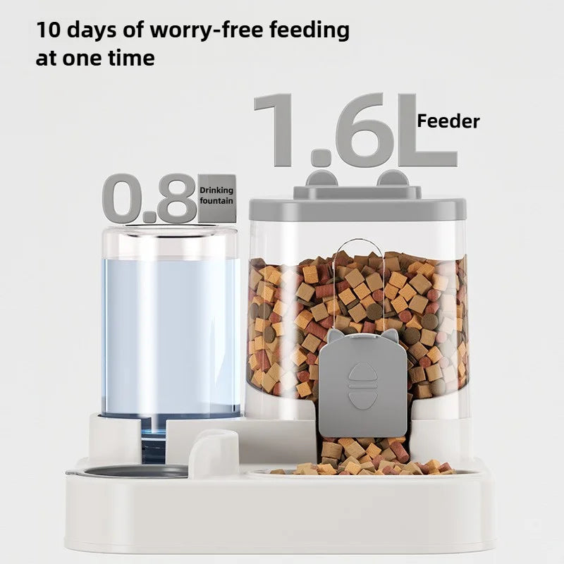 Smart Pet Feeder & Water Fountain