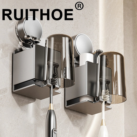 Easy Wall Toothbrush Organizer